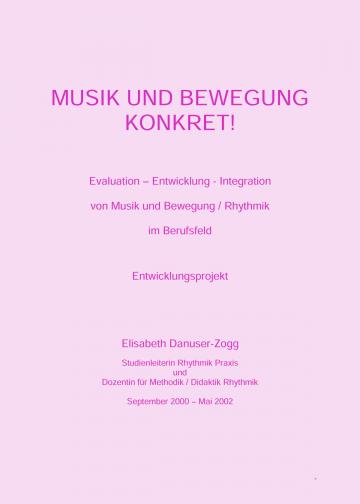 Musik und Bewegung – konkret!