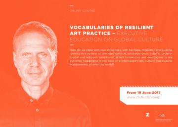 Online Course Vocabularies of Resilient Art Practice – Executive Education On Global Culture